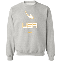 Thumbnail for USA OOTO DASH EN WHITE STRETCH - MZ OG -  Z65x Crewneck Pullover Sweatshirt - 7 COLORS -