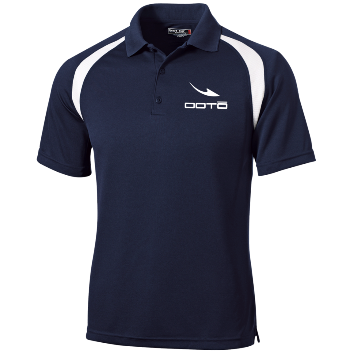 OOTO - DASH EN WHITE - T476 Moisture-Wicking Tag-Free Golf Shirt - 3 COLORS -