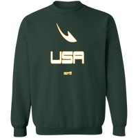 Thumbnail for USA OOTO DASH EN WHITE STRETCH - MZ OG -  Z65x Crewneck Pullover Sweatshirt - 7 COLORS -