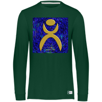 Thumbnail for GLYPHIC EN GOLD OVER PLASMATIC STORM - 64LTTM Essential Dri-Power Long Sleeve Tee - 4 COLORS -