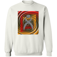 Thumbnail for OOTO - GLYPHIC EN SPIRAL EPIC JOURNEY GRADIENT G180 Crewneck Pullover Sweatshirt - 5 COLORS -