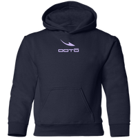 Thumbnail for OOTO - DASH EN POWDER LAVENDER small centered G185B Youth Pullover Hoodie - 7 COLORS -