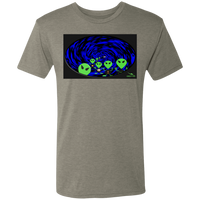 Thumbnail for 'AL' E. ENN FRAMED INVASION - NL6010 Men's Triblend T-Shirt - 6 COLORS -