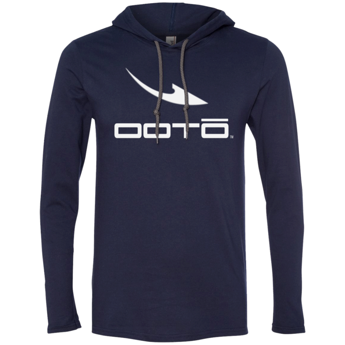 OOTO - DASH EN WHITE - 987 LS T-Shirt Hoodie - 5 COLORS -