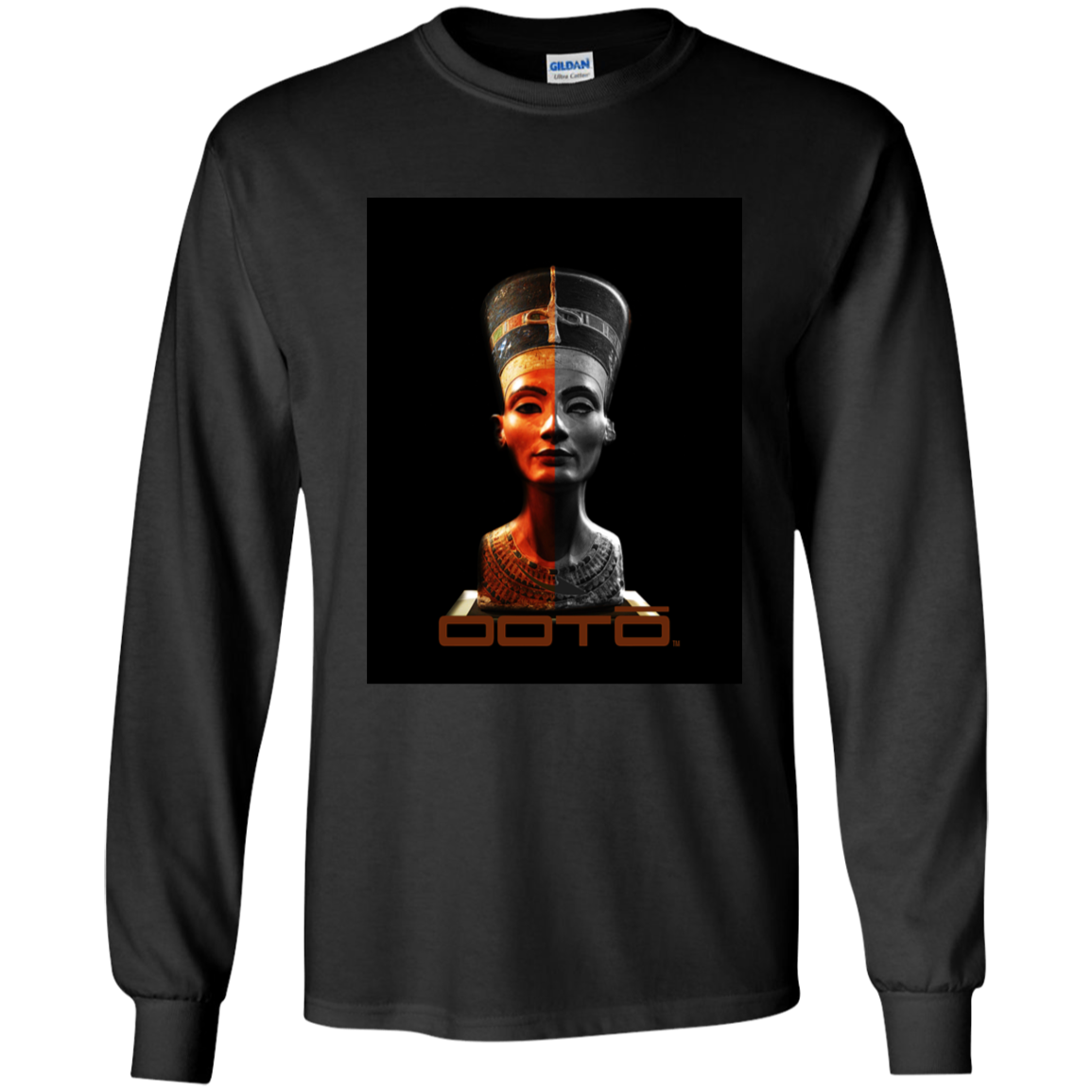 OOTO - NEFERTITI X ANCIENT ARTIST UNKNOWN X OOTO - G540B Youth LS T-Shirt - 2 COLORS -