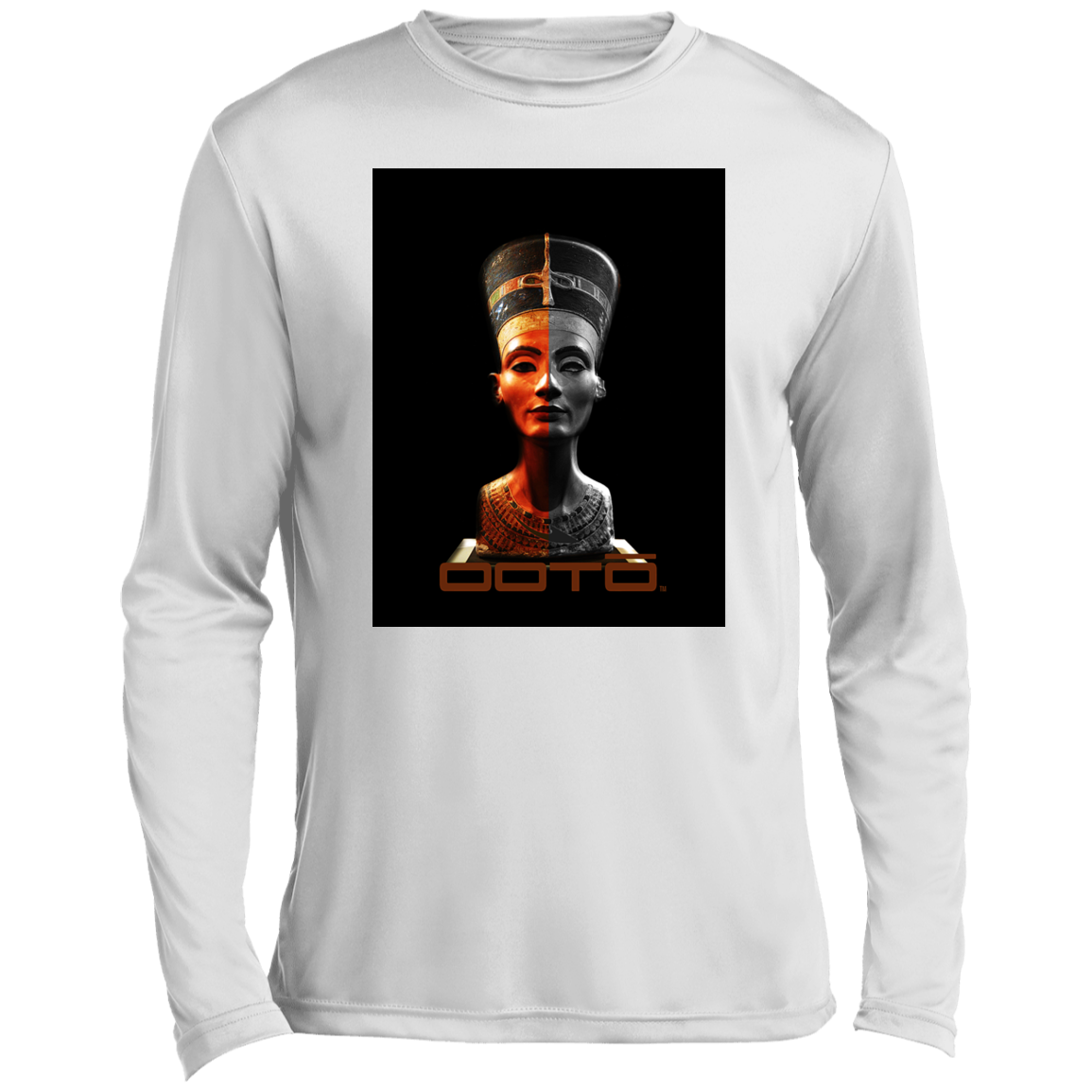 NEFERTITI X ANCIENT ARTIST UNKNOWN X OOTO - ST350LS Men’s Long Sleeve Performance Tee - 2 COLORS -