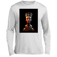 Thumbnail for NEFERTITI X ANCIENT ARTIST UNKNOWN X OOTO - ST350LS Men’s Long Sleeve Performance Tee - 2 COLORS -