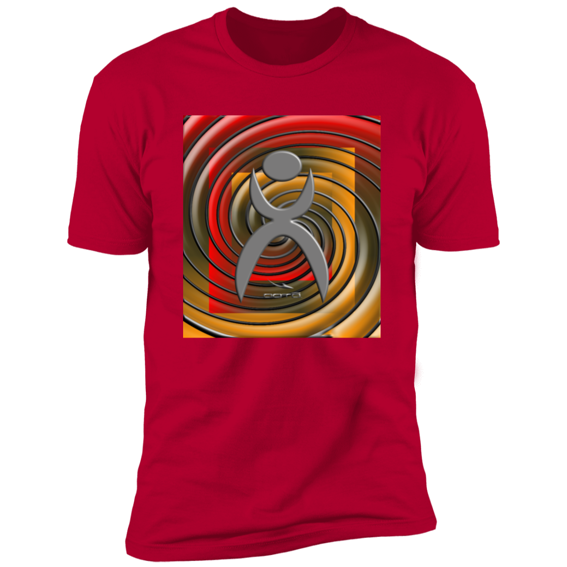 GLYPHIC EN SPIRAL EPIC JOURNEY GRADIENT - NL3600 Premium Short Sleeve T-Shirt - 4 COLORS -