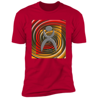 Thumbnail for GLYPHIC EN SPIRAL EPIC JOURNEY GRADIENT - NL3600 Premium Short Sleeve T-Shirt - 4 COLORS -