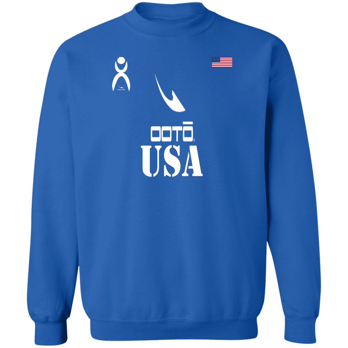 OOTO - USA - G180 Crewneck Pullover Sweatshirt - 10 COLORS -