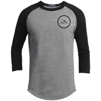 Thumbnail for OOTO - DASH EN BLACK - YT200 Youth 3/4 Raglan Sleeve Shirt - 8 COLORS -