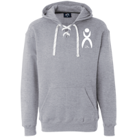 Thumbnail for OOTO - GLYPHIC EN WHITE - JA8830 Heavyweight Sport Lace Hoodie - 3 COLORS -