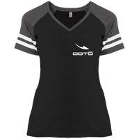 Thumbnail for DASH EN WHITE - DM476 Ladies' Game V-Neck T-Shirt - 2 COLORS -