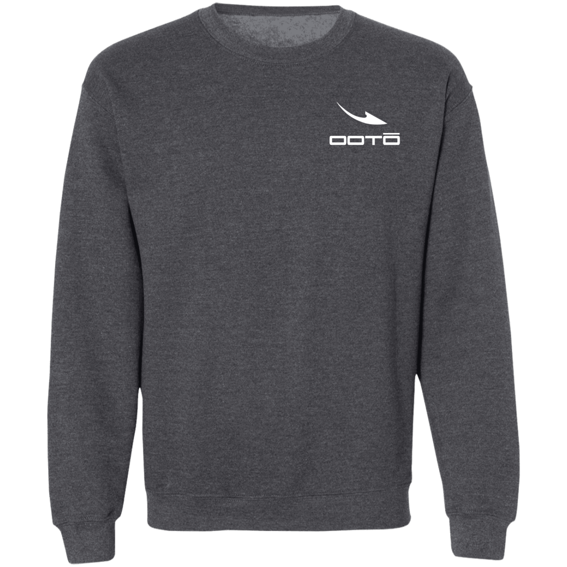 OOTO - DASH EN WHITE - Z65x Pullover Crewneck Sweatshirt 8 oz - 6 COLORS -