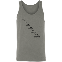 Thumbnail for DASH EN BLACK DESCENDING - 3480 Unisex Tank - 7 COLORS -