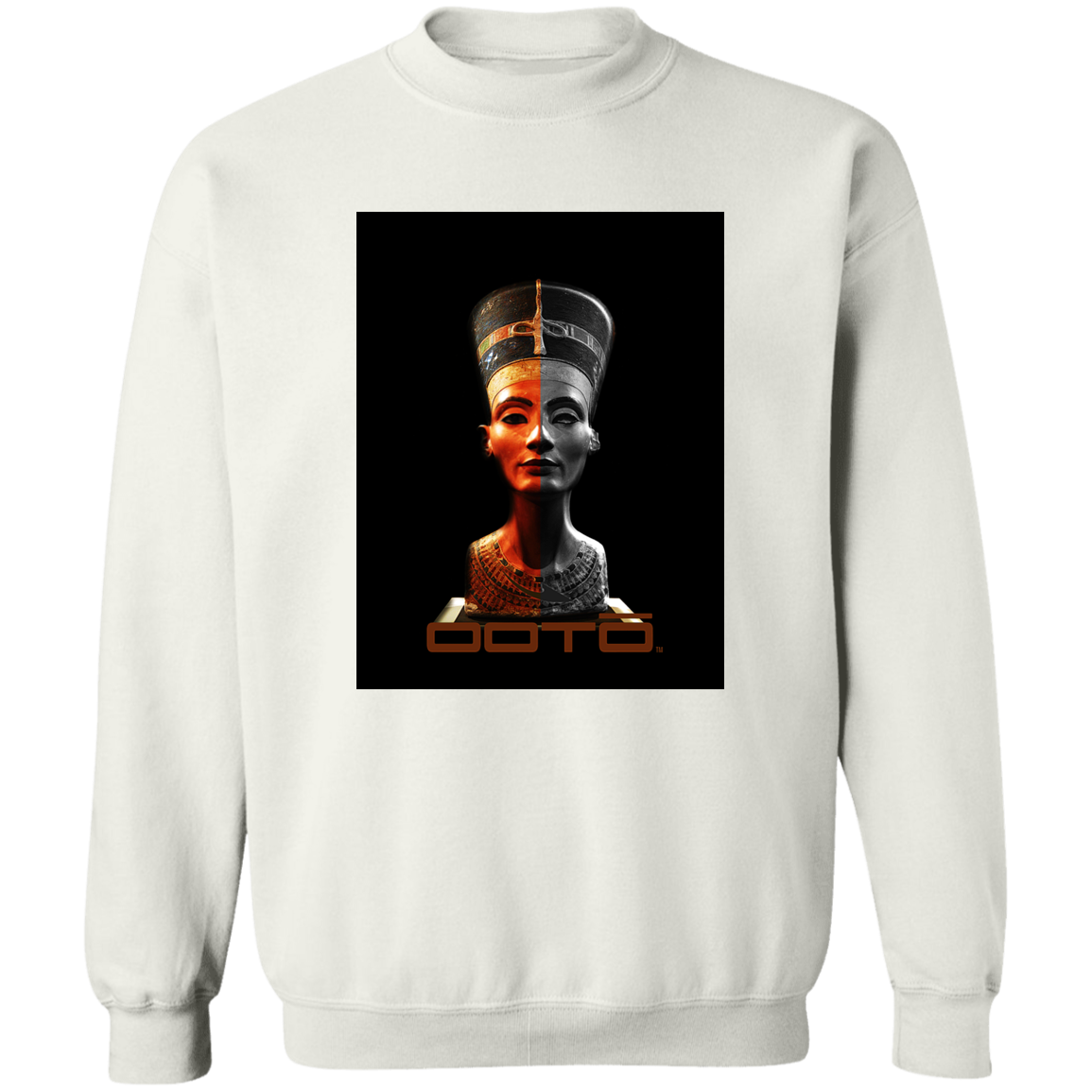 OOTO - NEFERTITI X ANCIENT ARTIST UNKNOWN X OOTO -  G180 Crewneck Pullover Sweatshirt - 3 COLORS -