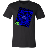 Thumbnail for AL PEEK A BOO / DARK TUNNEL SLANT - DASH EN WHITE SMALL - TILT 3001C Unisex Jersey Short-Sleeve T-Shirt - 6 COLORS -