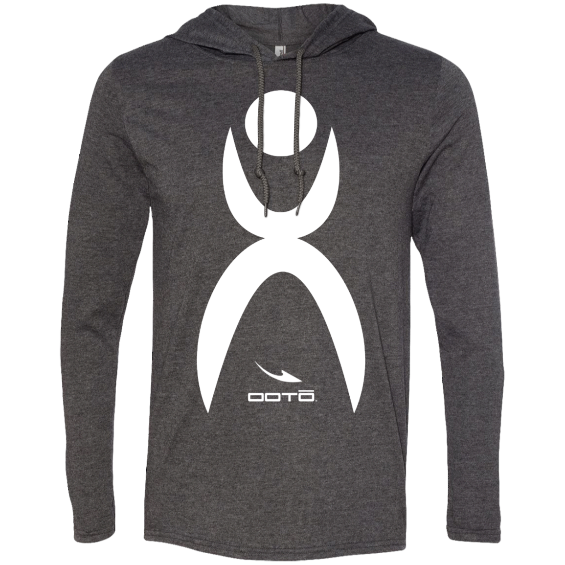 GLYPHIC EN WHITE - 987 LS T-Shirt Hoodie - 3 COLORS -