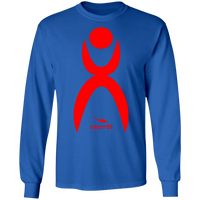 Thumbnail for GLYPHIC EN RED - G240 LS Ultra Cotton T-Shirt - 10 COLORS -