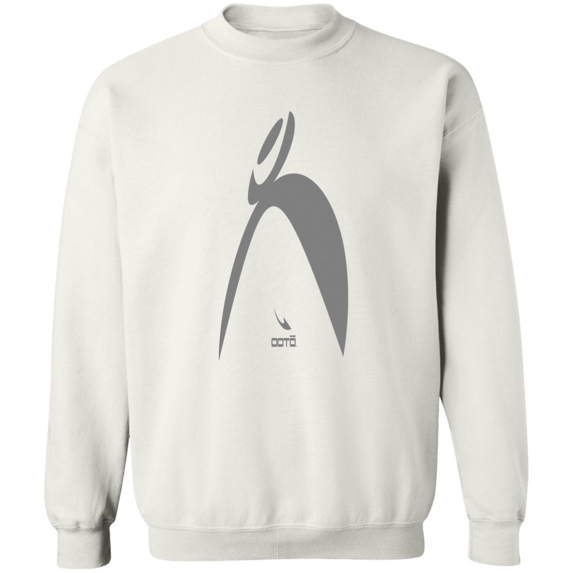 OOTO - BIG STEPPIN GLYPHIC IN NOISEY GREY - G180 Crewneck Pullover Sweatshirt - 2 COLORS -