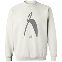 Thumbnail for OOTO - BIG STEPPIN GLYPHIC IN NOISEY GREY - G180 Crewneck Pullover Sweatshirt - 2 COLORS -