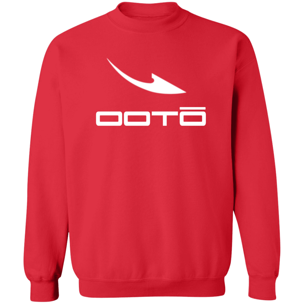 OOTO - DASH EN WHITE - Z65x Pullover Crewneck Sweatshirt 8 oz - 5 COLORS -