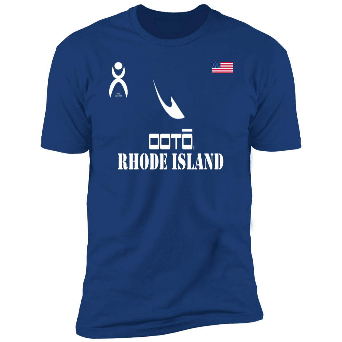 OOTO - RHODE ISLAND - Z61x Premium Short Sleeve Tee - 9 COLORS -