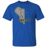 Thumbnail for OOTO - HERD OF 1  - DASH N  YELLOW GLOW  - G500B Youth 5.3 oz 100% Cotton T-Shirt - 11 COLORS -