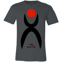 Thumbnail for GLYPHIC EN BLACK AND RED - 3001C Unisex Jersey Short-Sleeve T-Shirt - 10 COLORS -