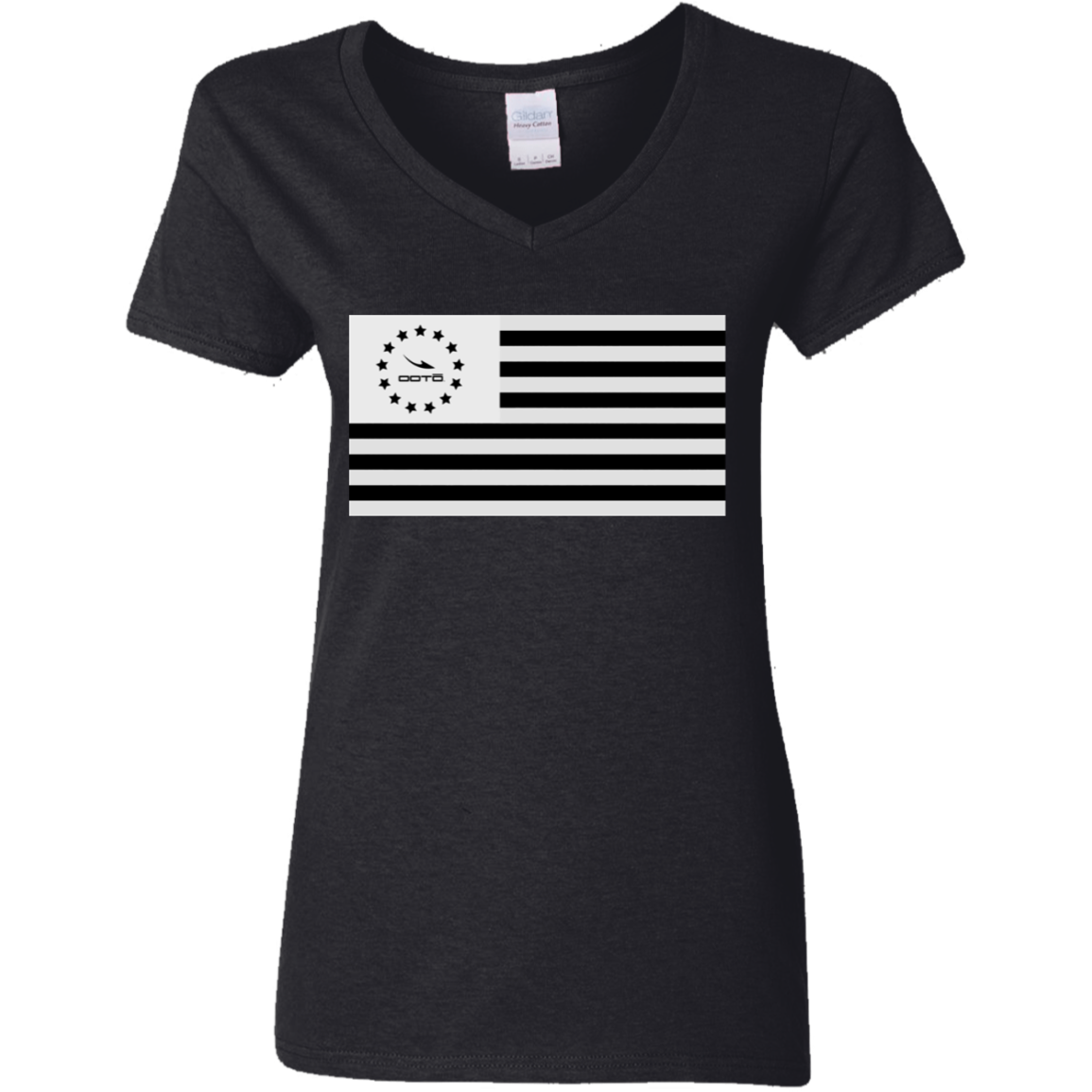 HEAVENS TO BETSY FLAG - G500VL Ladies' 5.3 oz. V-Neck T-Shirt - 5 COLORS -