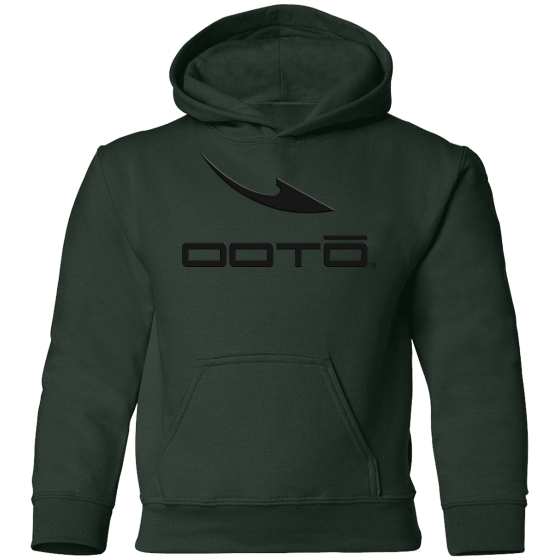 OOTO - DASH EN BLACK - G185B Youth Pullover Hoodie - 11 COLORS -