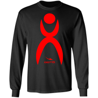 Thumbnail for GLYPHIC EN RED - G240 LS Ultra Cotton T-Shirt - 10 COLORS -