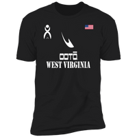 Thumbnail for OOTO - WEST VIRGINIA - Z61x Premium Short Sleeve Tee - 9 COLORS -