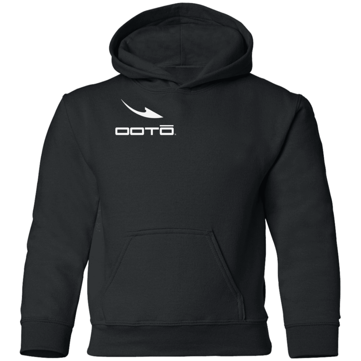 OOTO - DASH EN WHITE M G185B Youth Pullover Hoodie - 11 COLORS -