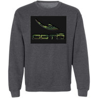 Thumbnail for OOTO - STENCIL CAMO BLACK - Z65x Crewneck Pullover Sweatshirt - 3 COLORS -