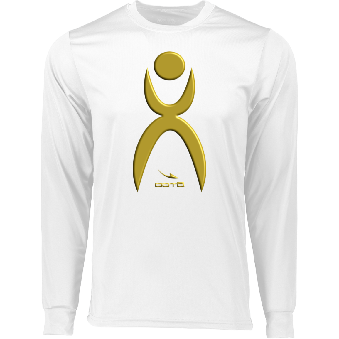 GLYPHIC EN GOLD - 3D PRINT - 788 Long Sleeve Moisture-Wicking Tee - 6 COLORS -