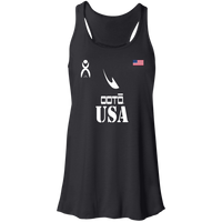 Thumbnail for OOTO - USA - B8800 Flowy Racerback Tank - 7 COLORS -