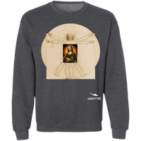 Thumbnail for OOTO - DAVINCIS' VITRUVIAN MEETS MONA X OOTO - Z65 Crewneck Pullover Sweatshirt - 4 COLORS -