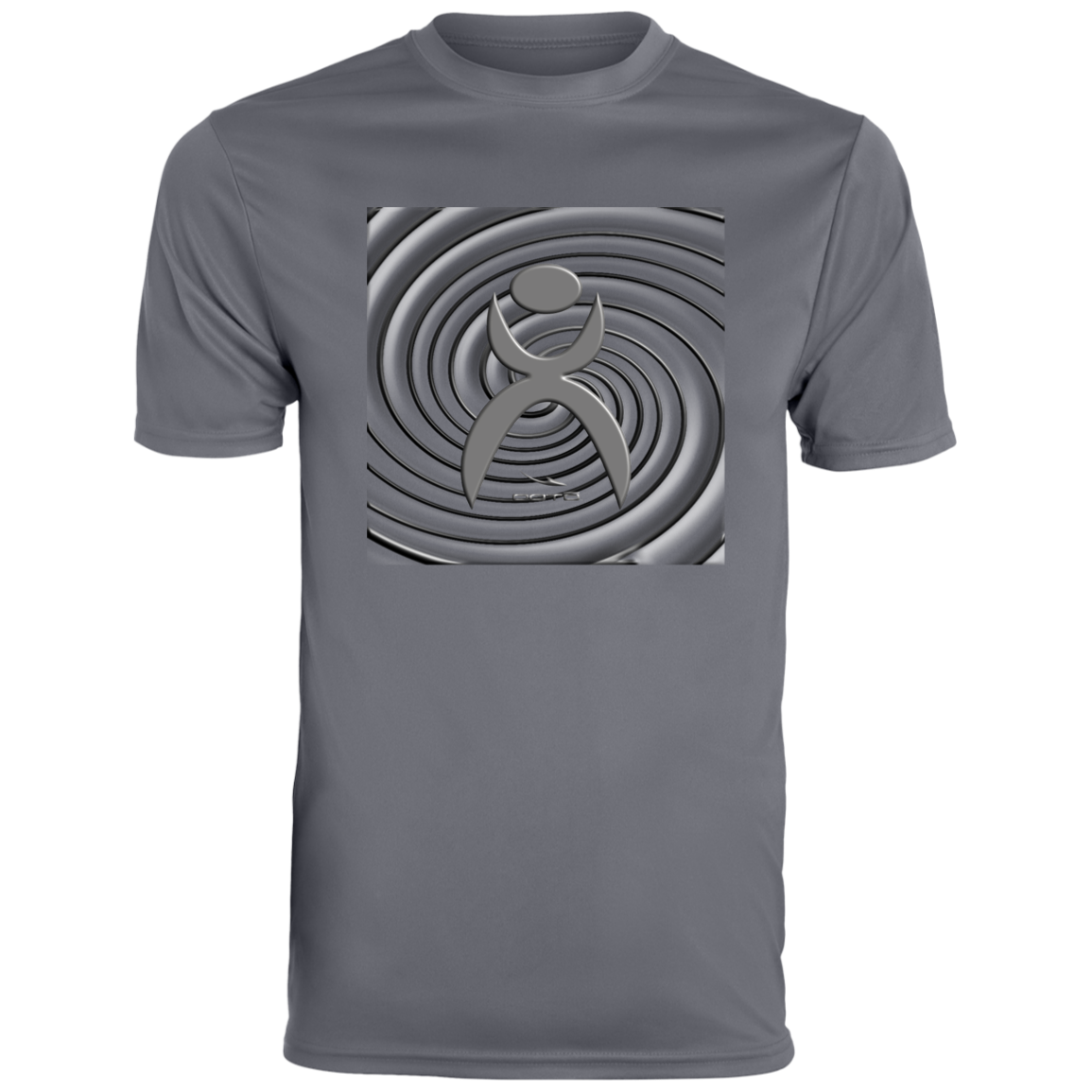 SPIRALING GLYPHIC -  790 Men's Moisture-Wicking Tee - 9 COLORS -