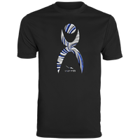 Thumbnail for OOTO - GLYPHIC EN DEEP BLUE WITH NEW GALLACTIC FENCE - 791 Youth Moisture-Wicking Tee - 6 COLORS -