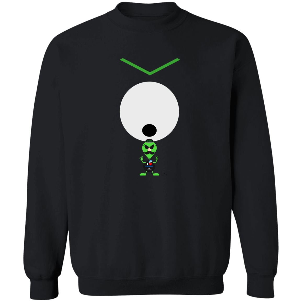 OOTO - 'AL' - LINE OF SIGHT - Z65x Crewneck Pullover Sweatshirt - 4 COLORS -