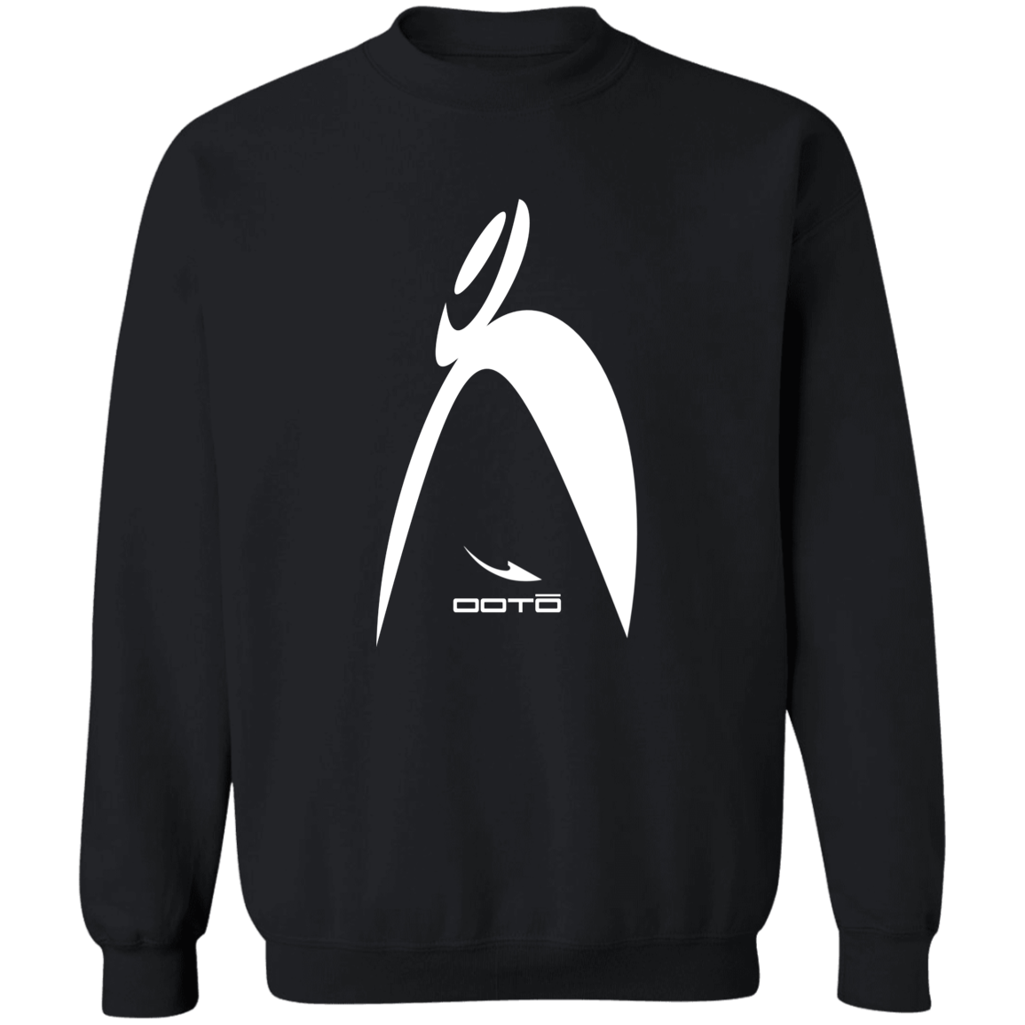 OOTO - BIG STEPPIN GLYPHIC EN WHITE - 1 WT G180 Crewneck Pullover Sweatshirt - 4 COLORS -