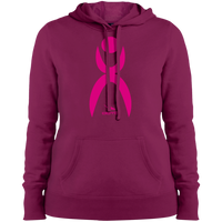 Thumbnail for OOTO - GLYPHIC EN NEON PINK - LST254 Ladies' Pullover Hooded Sweatshirt - 5 COLORS -