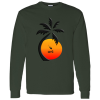 Thumbnail for PALM SUNSET - G540 LS T-Shirt 5.3 oz. - 11 COLORS -