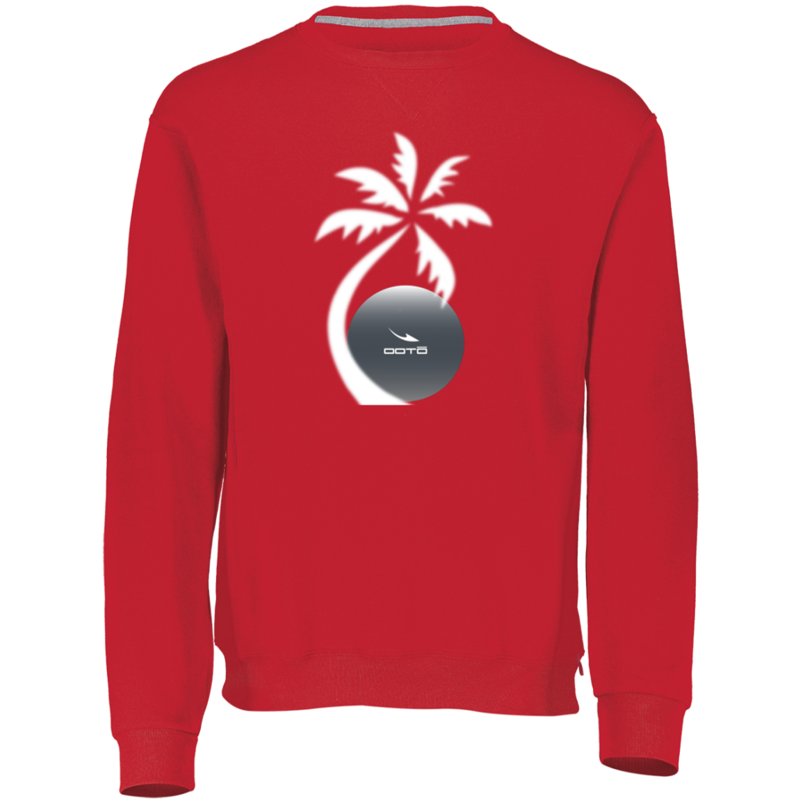 OOTO - PALM WHITE 698HBM Dri-Power Fleece Crewneck Sweatshirt - 9 COLORS -