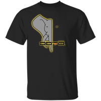 Thumbnail for OOTO - HERD OF 1  - DASH N  YELLOW GLOW  - G500B Youth 5.3 oz 100% Cotton T-Shirt - 11 COLORS -