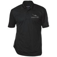 Thumbnail for OOTO - DASH EN GRAY - M ST695 Performance Textured Three-Button Polo with side color - 3 COLORS -