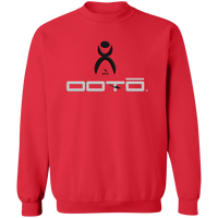 Thumbnail for OOTO - GLYPHIC EN BLACK WITH OOTO - Z65x Pullover Crewneck Sweatshirt 8 oz (Closeout) - 4 COLORS -