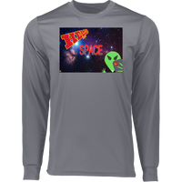 Thumbnail for AL - Hello from SPACE - selfie - postcard  - 788 Long Sleeve Moisture-Wicking Tee - 4 COLORS -