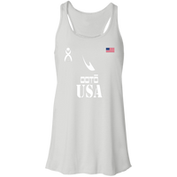 Thumbnail for OOTO - USA - B8800 Flowy Racerback Tank - 7 COLORS -